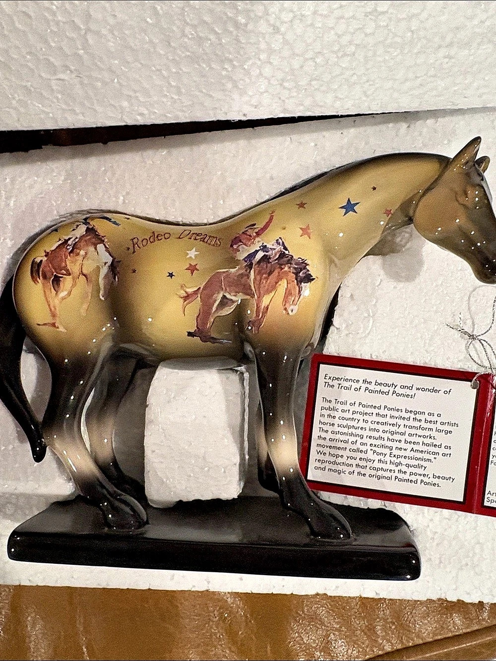 The Trail of Painted Ponies Rodeo Dreams Horse 1E